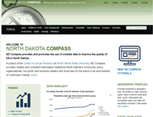 Tablet Screenshot of ndcompass.org